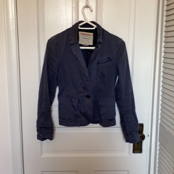 Anthropologie Blue Blazer - Picture 3 of 8